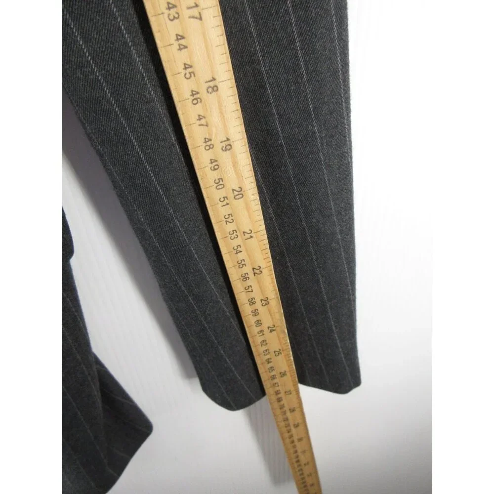 Charles Tyrwhitt Sport Coat 44 L Blazer Wool Pinstripe Jacket Slim Fit